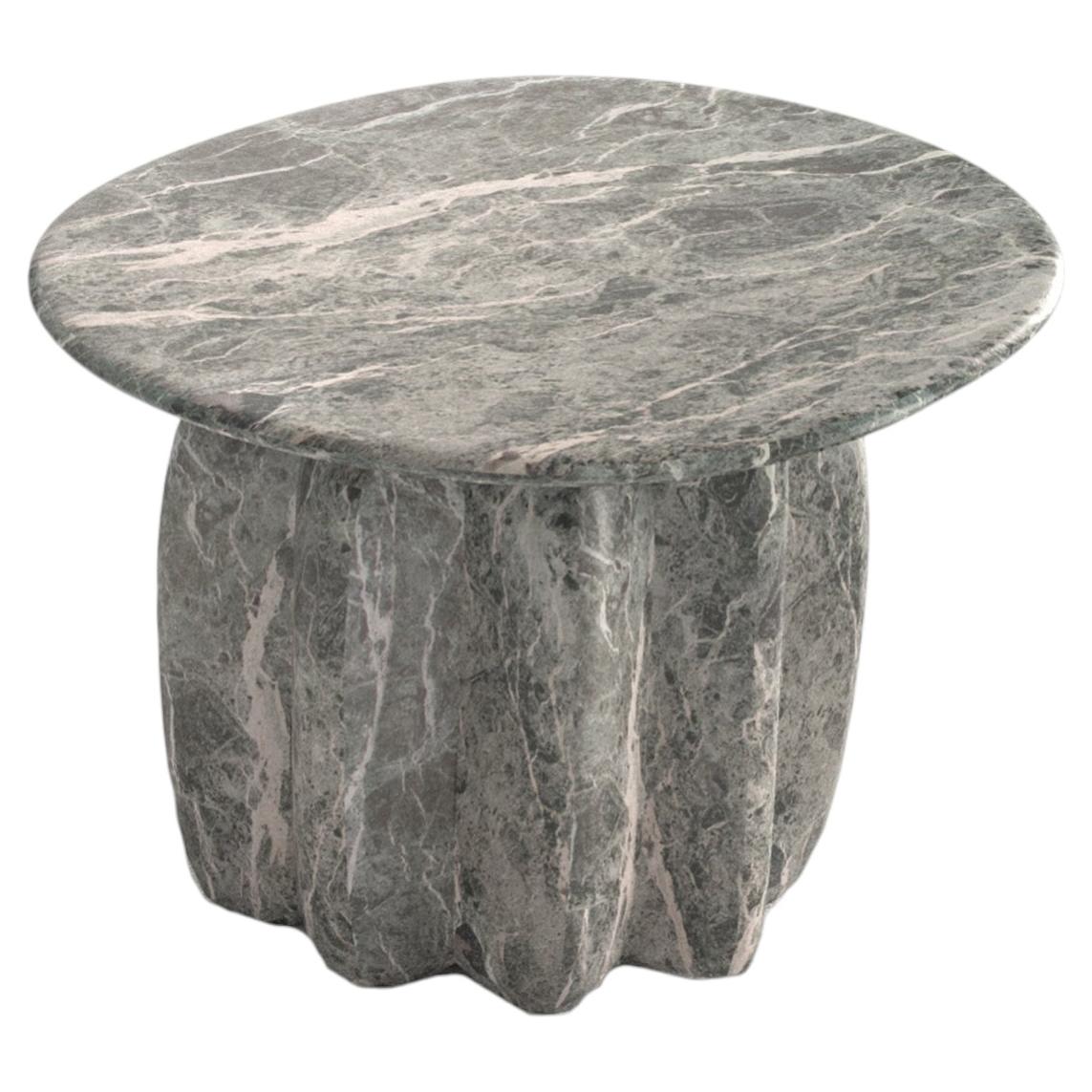 Low Bolero Marble Accent Table by Alter Ego Studio For Sale