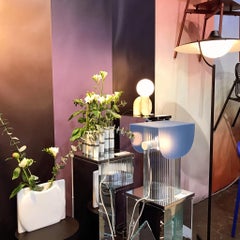 Lampe de table HELIA « Blue Tone » de Glass Variations