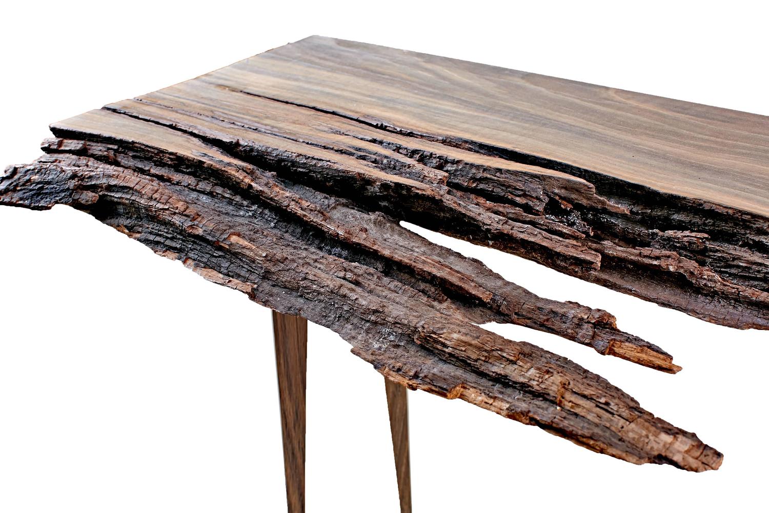 Rare Bog Oak Unique Console For Sale at 1stdibs