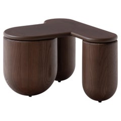 Braun gebeizter Hello Couchtisch 2 von NOOM