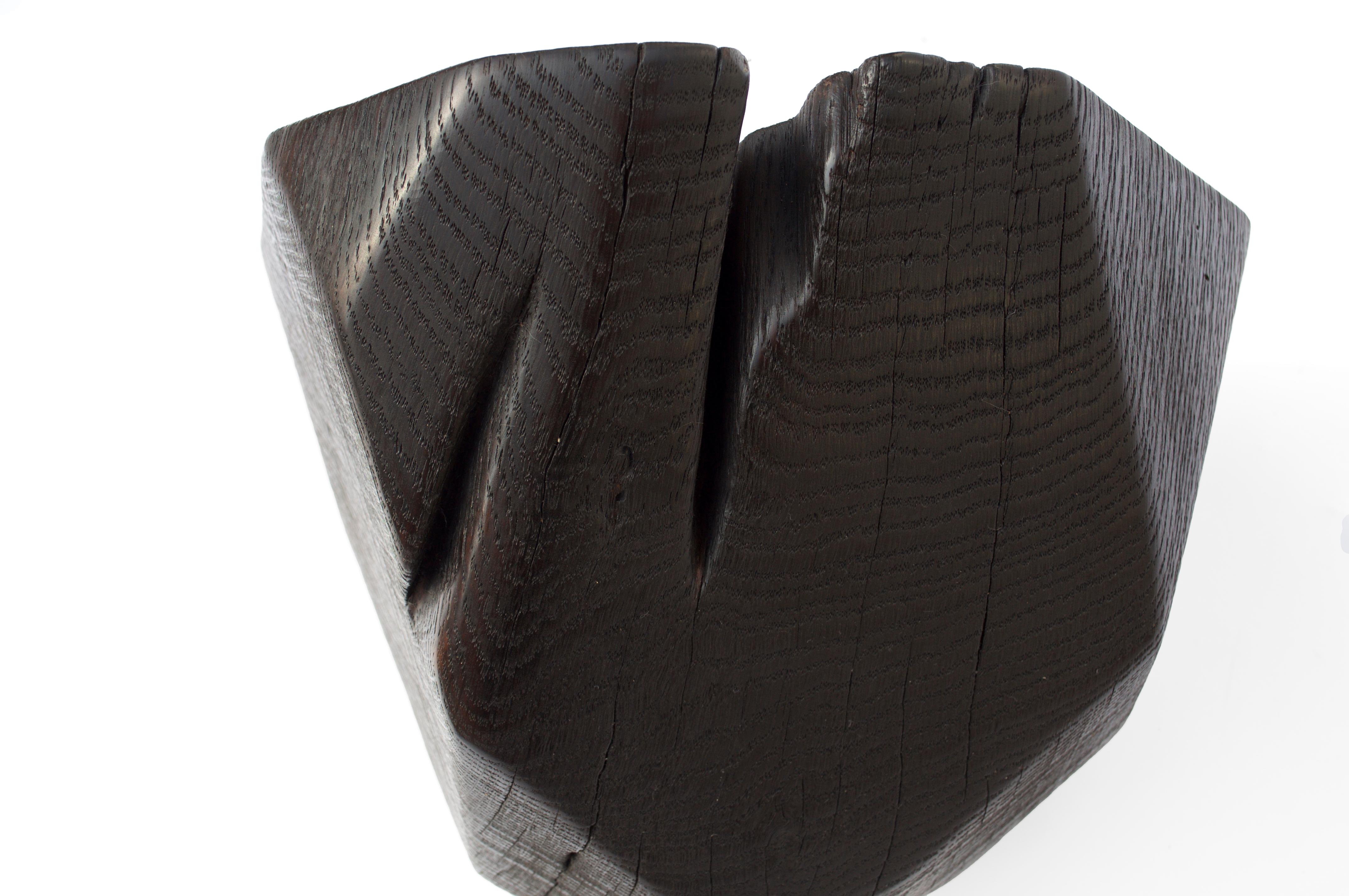 Other V21274 Vessel in Oxidized Oak Wood by Jörg Pietschmann For Sale