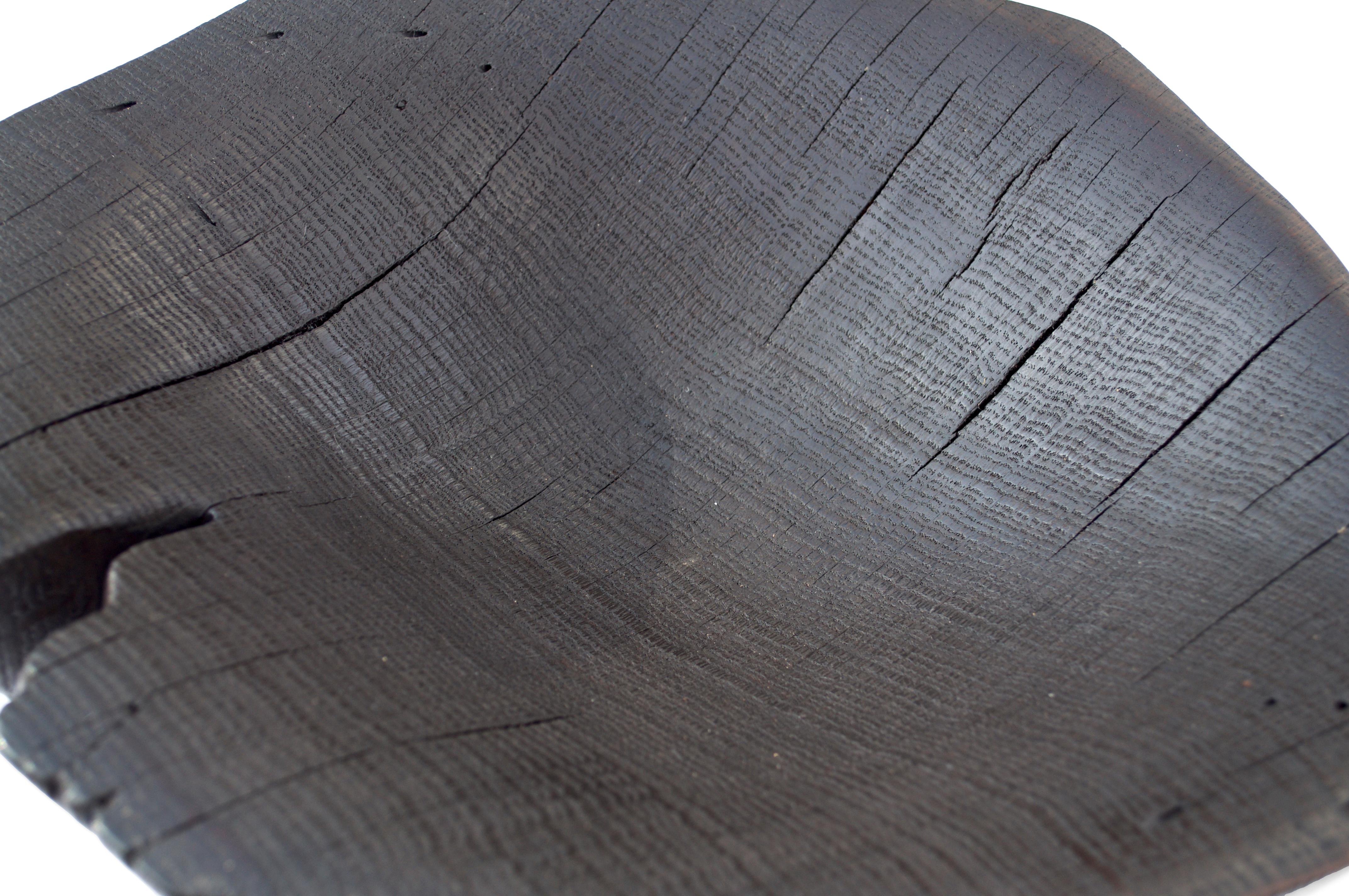 German V21274 Vessel in Oxidized Oak Wood by Jörg Pietschmann For Sale