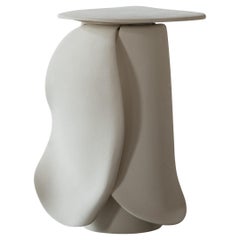 Ceramic and Wood Console by Elsa Foulon