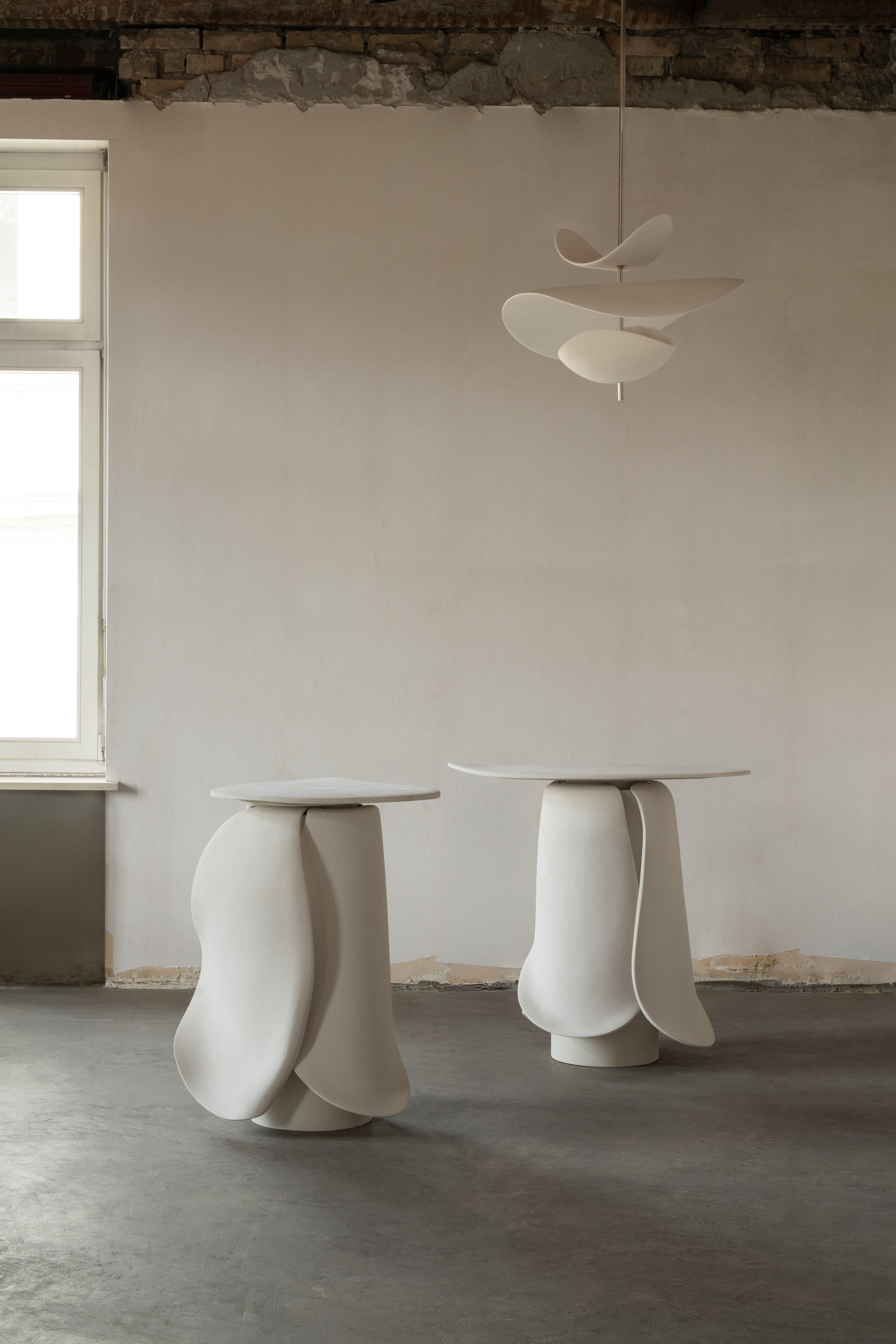 Ceramic and Wood Console by Elsa Foulon
Unique Piece.
Dimensions: D 50 x W 60 x H 78 cm.
Materials: Ceramic, wood.

Dimensions may vary.
All of our items are handmade and may have slight variations or imperfections as the materials used can vary in