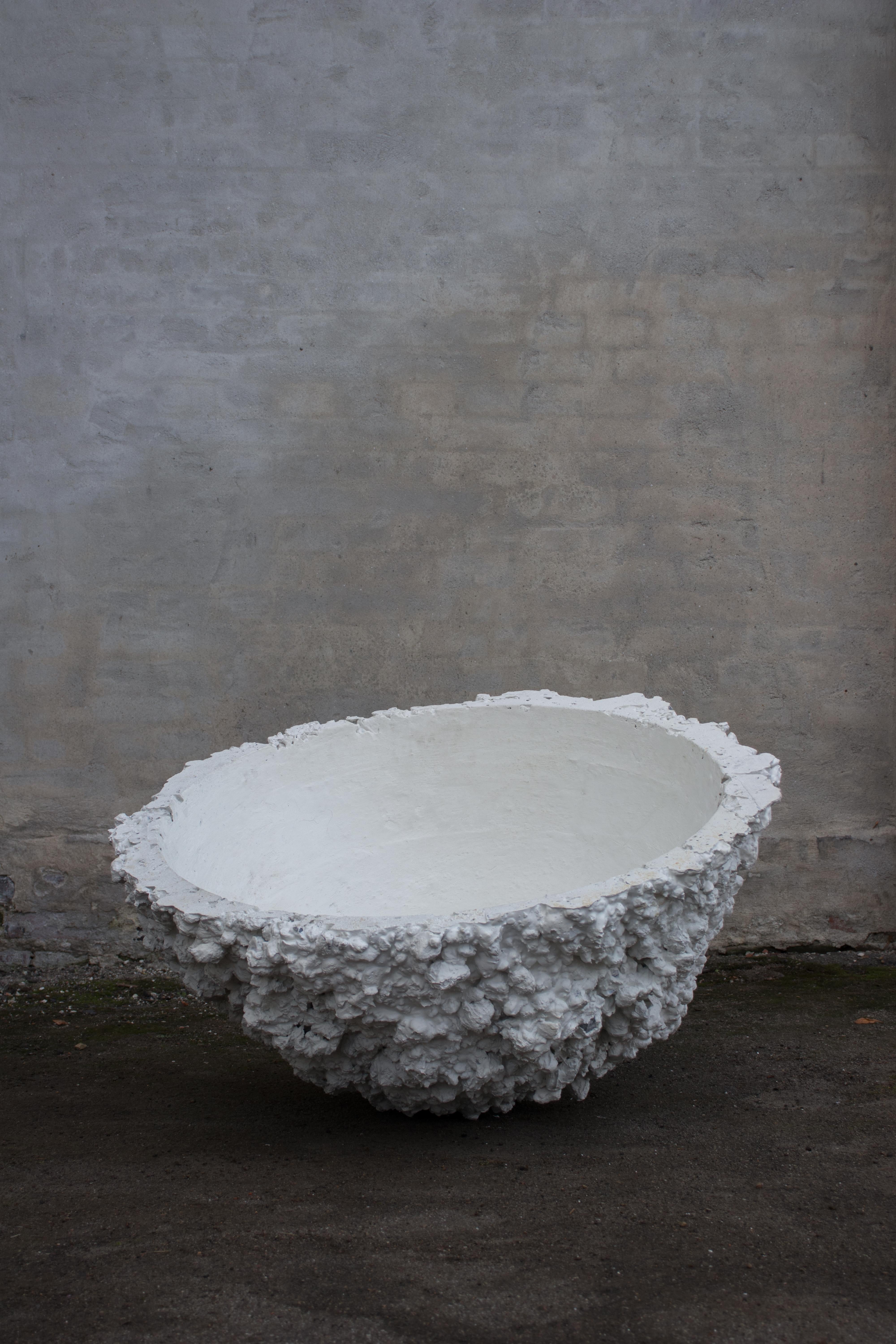 Artificial Formations Concrete Bowl by Davide Ronco
One of a Kind
Dimensions: D 100 x H 50 cm. 
Materials: Concrete.

Concrete, the most widely used material in the world after water, is an evident manifestation of the human imprint on our planet.