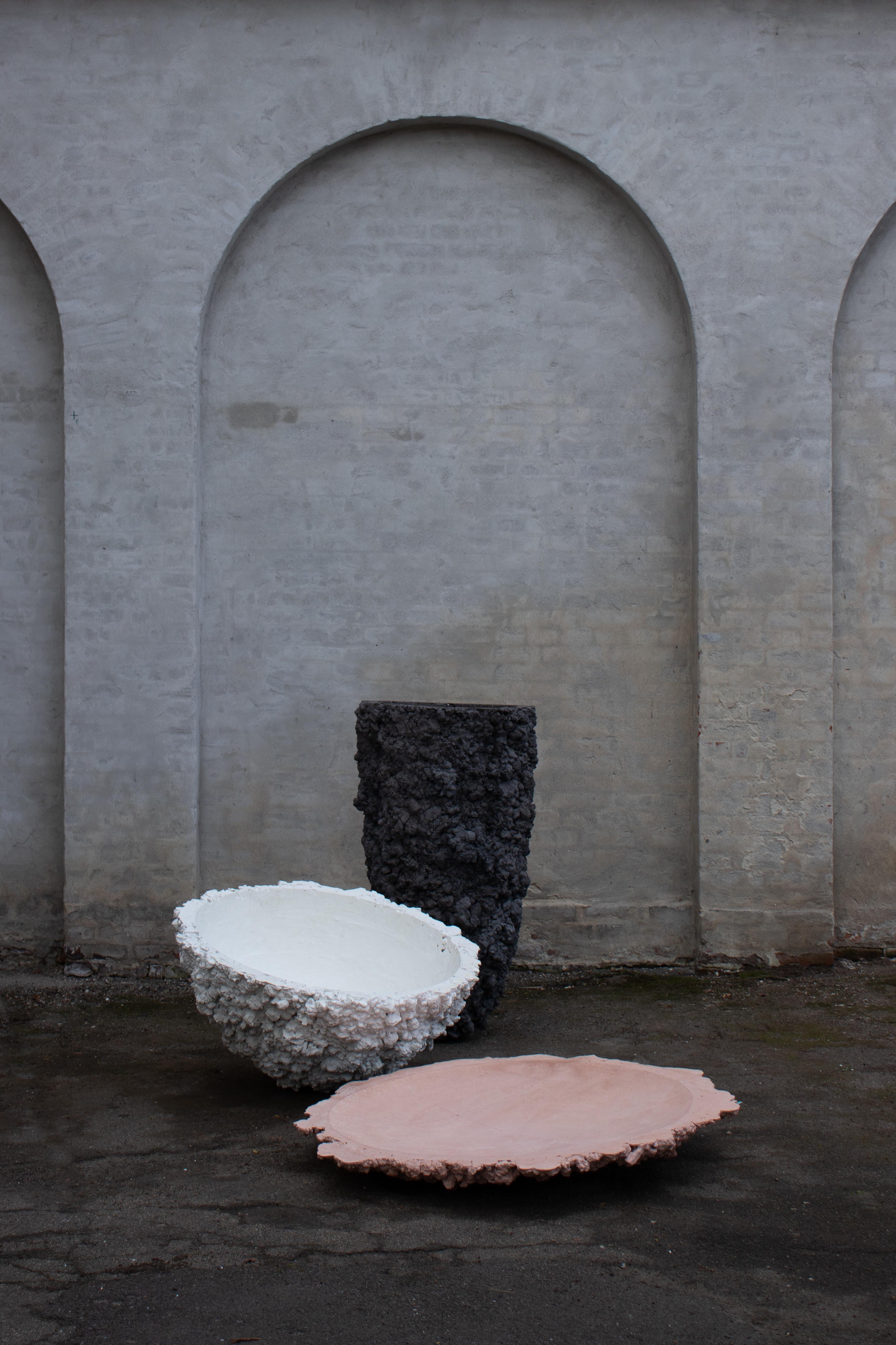 Artificial Formations Concrete Bowl by Davide Ronco For Sale 1