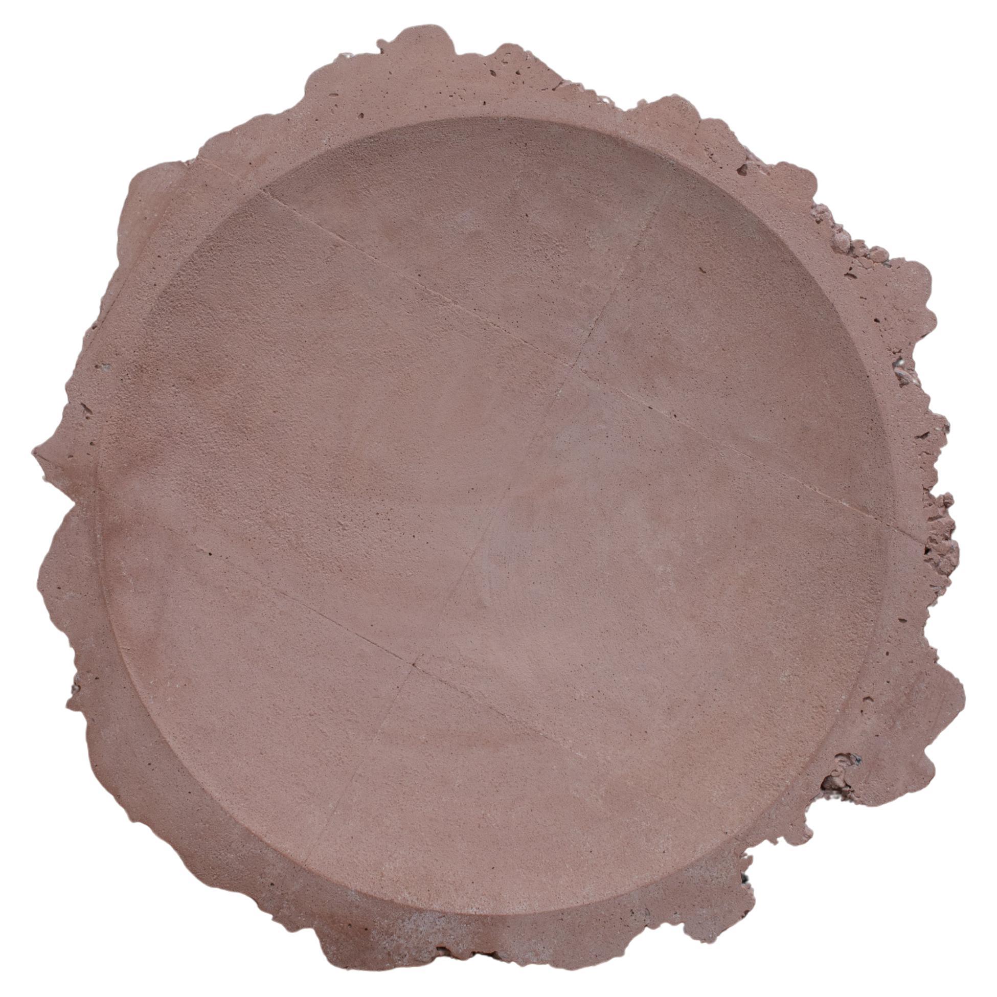 Artificial Formations Concrete Plate by Davide Ronco For Sale