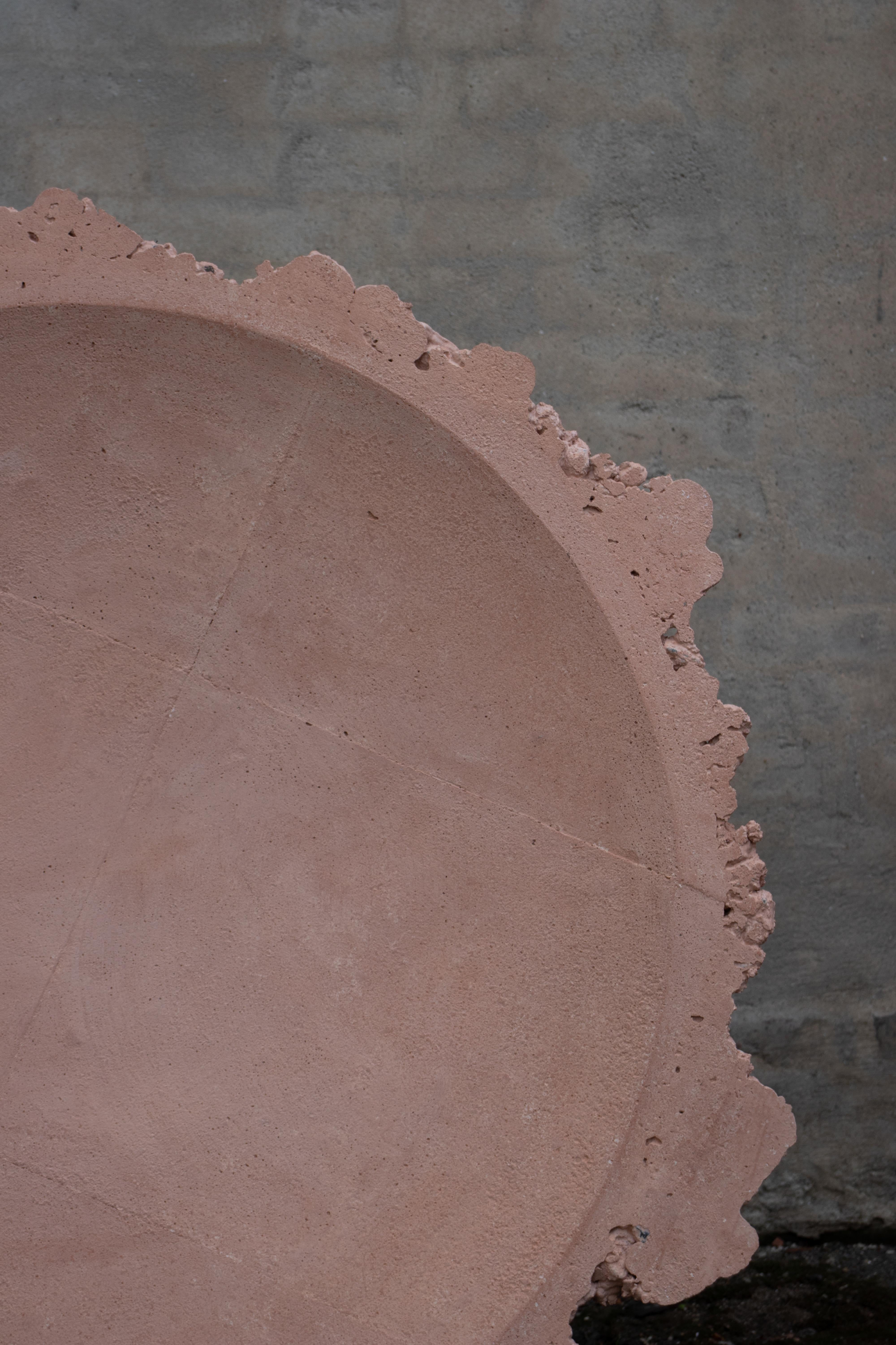 Contemporary Artificial Formations Concrete Plate by Davide Ronco For Sale