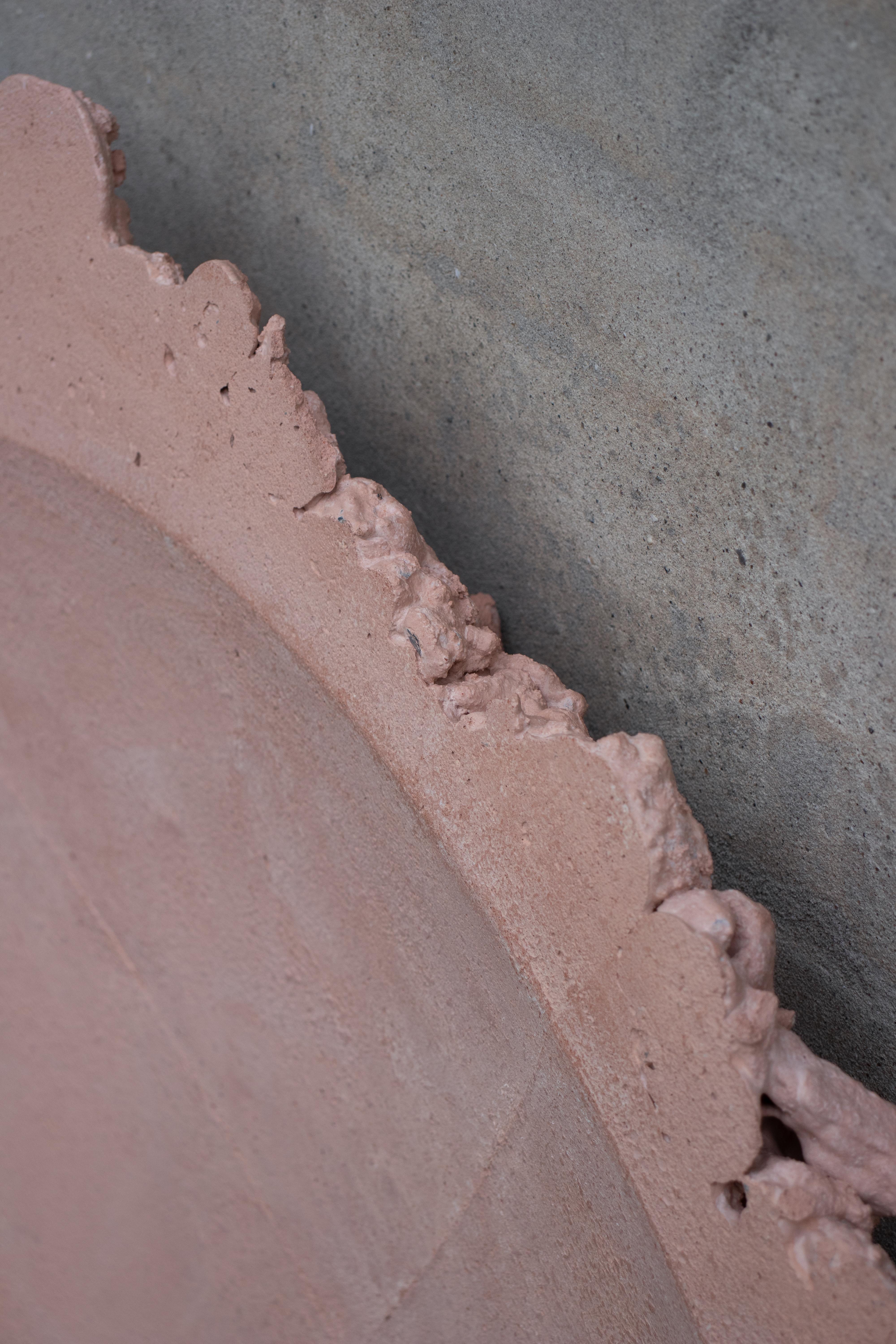 Artificial Formations Concrete Plate by Davide Ronco In New Condition For Sale In Geneve, CH