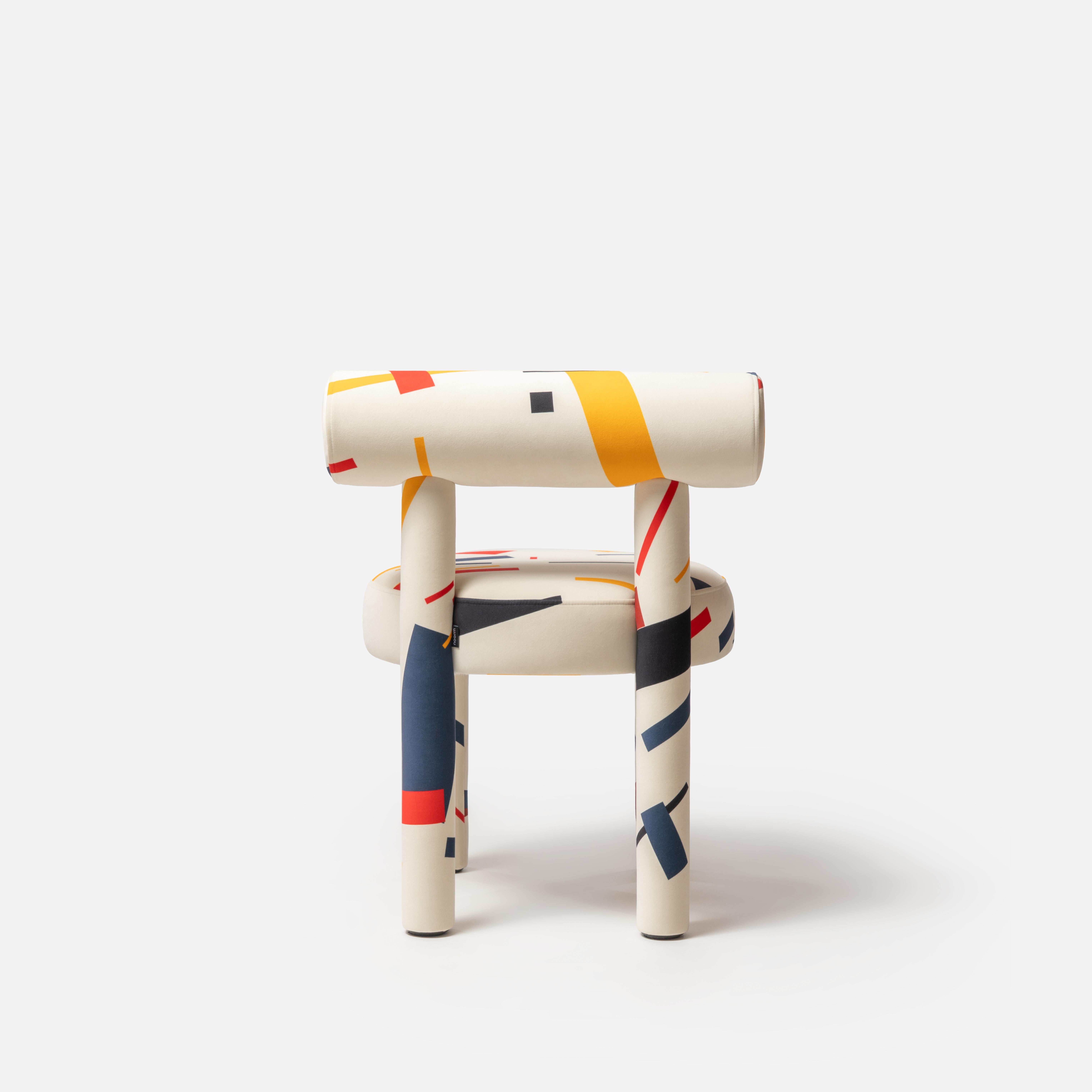 Contemporary Upholstered Furniture Gropius CS1 Chair Artistry Edition by NOOM For Sale