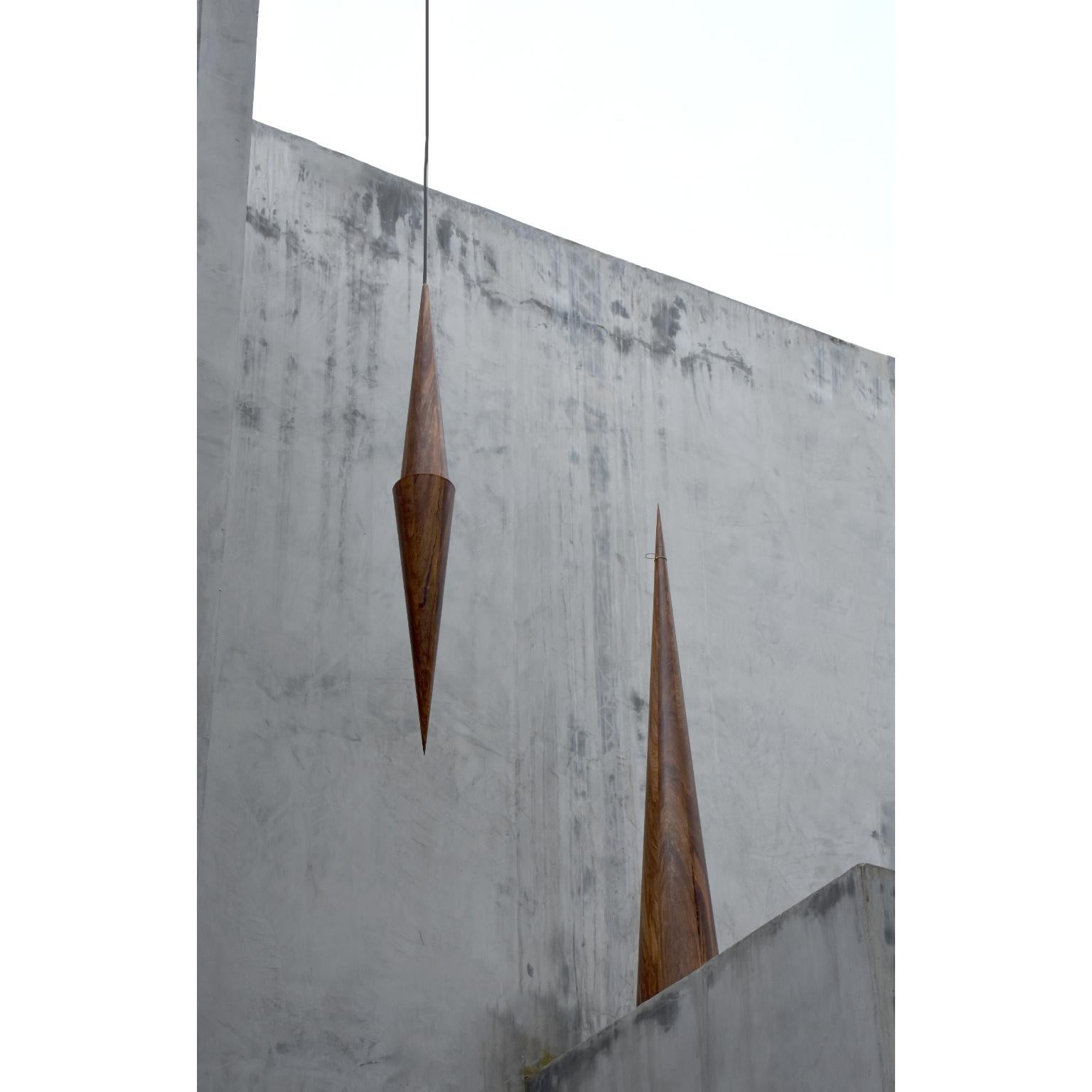 Lampada a sospensione in Wood Wood di Alina Rotzinger In condizioni Nuovo in vendita a Geneve, CH