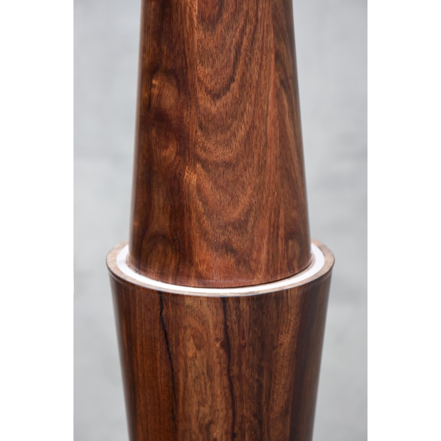 Postmoderno Lampada a sospensione in Wood Wood di Alina Rotzinger in vendita