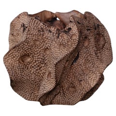 Drift Teak Wood Vase by Mary Verspoor