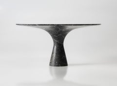 Grey Saint Laurent Refined Contemporary Marble Round Table M/R 160