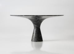 Grey Saint Laurent Refined Contemporary Marble Round Table M/R 180