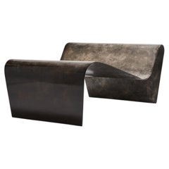 Geometric Lunaire Armchair by Jennifer Midoz