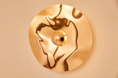 Round Mercure Small Wall Lamp by Jennifer Midoz