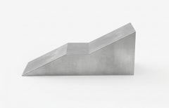 S4 Chaise Longue in Brushed Aluminium by Giotto Pagani
