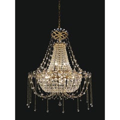 Collection Regina di Cristallo Chandelier Premium Crystals, NCS 192/65 by JAGO