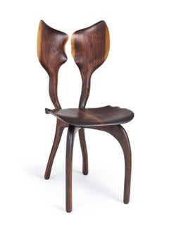 Mollino Chair in Ebonized Wood by Brian Fireman Design