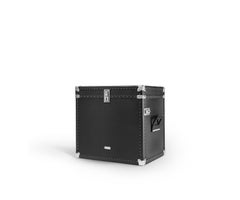 Cabron Document Trunk in Leather and Brushed Metal by Madheke