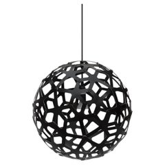Coral 40 Pendant Lamp in 2 Sides Painted Bamboo Plywood by David Trubridge