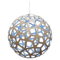 Lámpara colgante «Coral 100» de contrachapado de bambú, de David Trubridge