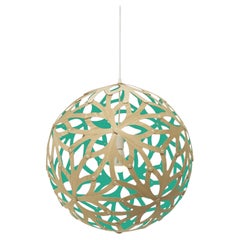Hängeleuchte „Floral 60“ aus Bambus-Sperrholz von David Trubridge