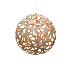 Hängeleuchte „Floral 100“ aus Bambus-Sperrholz von David Trubridge