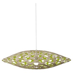 Flax 80 Pendant Lamp in Bamboo Plywood by David Trubridge