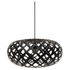 Kina 44 Pendant Lamp in 2 Sides Painted Bamboo Plywood by David Trubridge