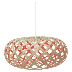 Kina 60 Pendant Lamp in Bamboo Plywood by David Trubridge