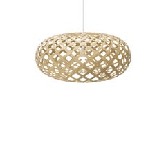 Kina 100 Pendant Lamp in Bamboo Plywood by David Trubridge
