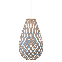 Suspension « Koura 75 » en contreplaqué de bambou, par David Trubridge