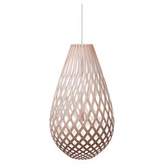 Koura 100 Pendelleuchte aus einseitig lackiertem Bambus-Sperrholz von David Trubridge