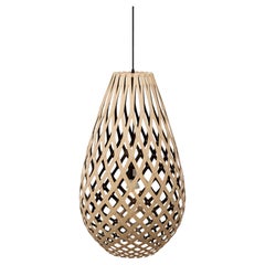 Koura 120 Pendelleuchte aus einseitig lackiertem Bambus-Sperrholz von David Trubridge