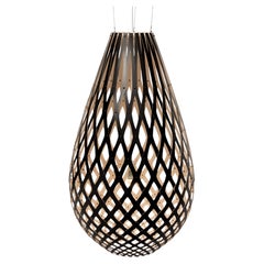 Koura 200 Pendelleuchte aus einseitig lackiertem Bambus-Sperrholz von David Trubridge