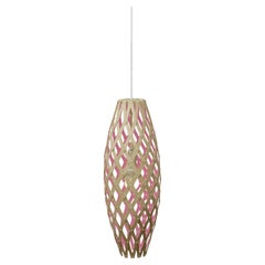 Hinaki 50 Pendant Lamp in Bamboo Plywood by David Trubridge