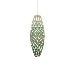 Hinaki 90 Pendant Lamp in Bamboo Plywood by David Trubridge
