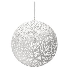 Sola 80 Pendant Lamp in 2 Sides Painted Bamboo Plywood by David Trubridge