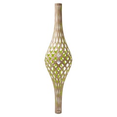 Nikau Pendant Lamp in Bamboo Plywood by David Trubridge