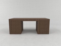 Small Desk with Drawers and Wooden by Sebastiano Zilio