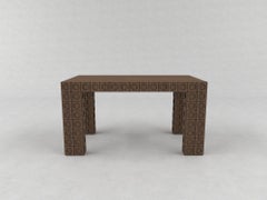 Petit bureau en bois massif, par Sebastiano Zilio