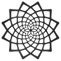 Kleine Hängeleuchte „Sunflower“ aus einseitig lackiertem Bambus-Sperrholz von David Trubridge