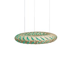 Maru Small Pendant Lamp in Bamboo Plywood by David Trubridge