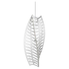 Toru Medium Pendant Lamp in 2 Sides Painted Bamboo Plywood by David Trubridge