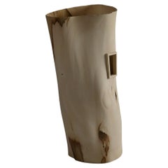 Through The Window Vase in Fig Tree Wood by Yann Marot
