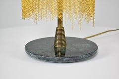 Idria T1 Table Lamp in Brass & Marble by Jonathan Amar Studio