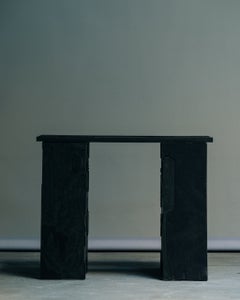 Tabouret sculptural « Piece 1 » de Matek Patos, en composite recyclé, par Project Materia