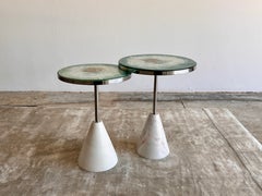 Halcyon S Trio Of Tables in Brass by Jonathan Amar Studio